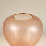 Bonita Hand Cut Glass Vessel, Large