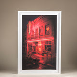 "Choppers & Chopsticks"- Framed archival print on cotton matte paper.