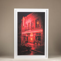 "Choppers & Chopsticks"- Framed archival print on cotton matte paper.