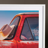 "Walk Through This World With Me"- Framed archival print on cotton matte paper.