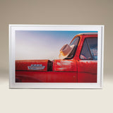 "Walk Through This World With Me"- Framed archival print on cotton matte paper.