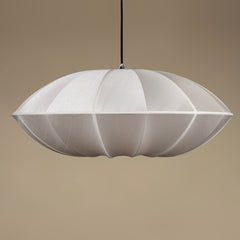 Off White UFO Silk Lampshade