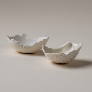Pair of Condiment Bowls by British Ceramic Artist