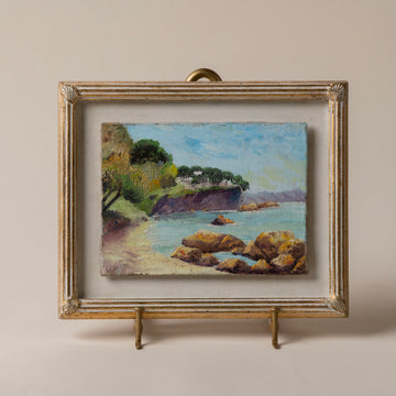 Lovely Early 20th Century Impressionist Oil on Board