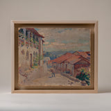 Charming Scene from a Mexican Village