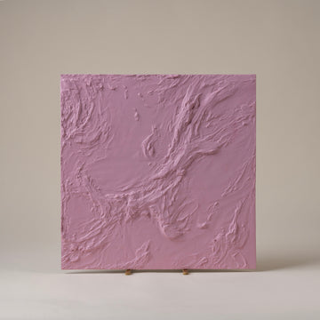 Abstract in Modern Mauve