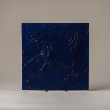 Abstract in Midnight Indigo