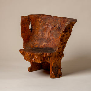 Petite Rustic Wood Chairs