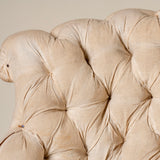Napoleon III Tufted Armchair, 19th Century, France