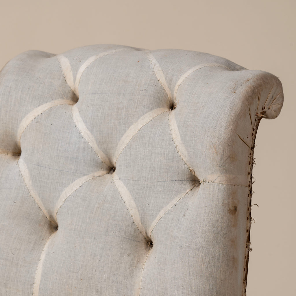 Petite Tufted Slipper Chair