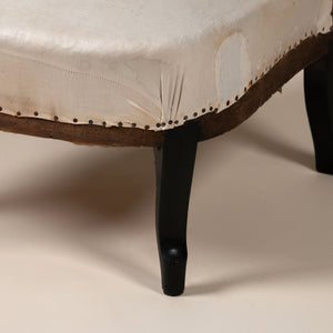 Petite Tufted Slipper Chair
