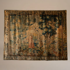 17th Century Large Verdure Tapestry Panel