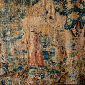 17th Century Large Verdure Tapestry Panel
