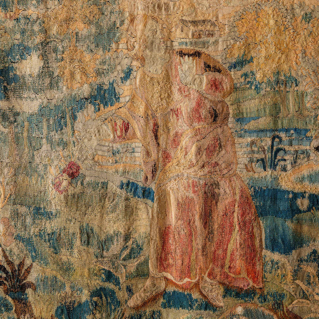 17th Century Large Verdure Tapestry Panel