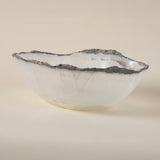 Polished Gray & White Onyx Bowl