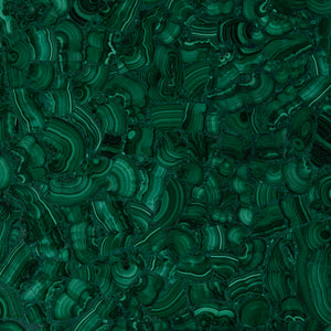 Vintage Malachite inset in Custom Steel Base