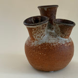 Three Spout Ceramic Vase