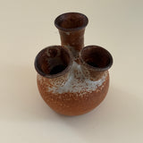 Three Spout Ceramic Vase