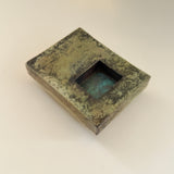 Vintage Green Rectangular Pottery