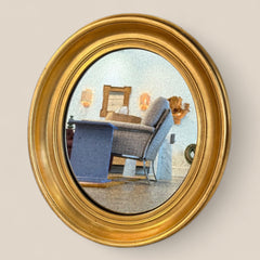 Antique Gilded Mirror