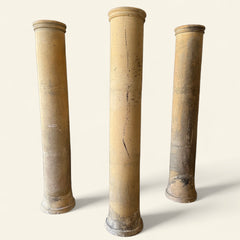 19th Century Terra Cotta Column with Original Patina