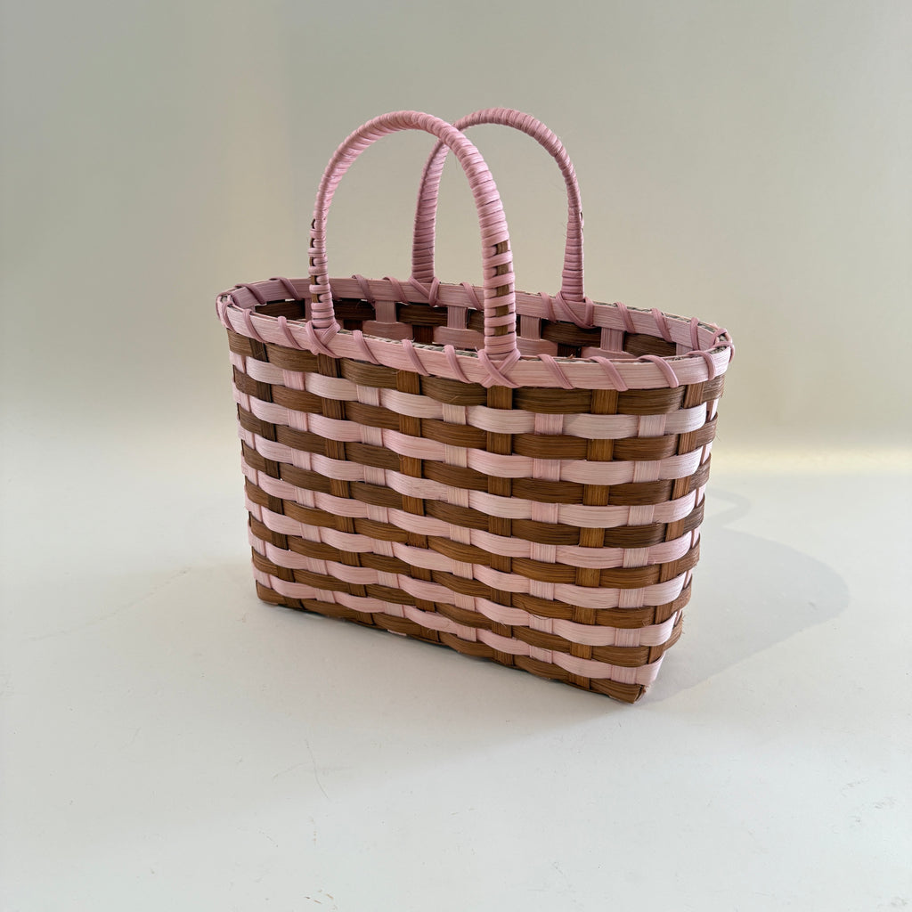 Retro Travel Tote in Quartz & Butternut
