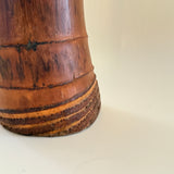 Early 20th C. Bamboo Root Container