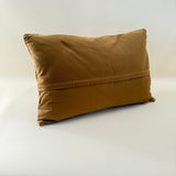 Vintage Turkish Remnant Pillow with Canvas Back