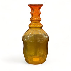 Vintage Orange Bottle. Wonderful Color.