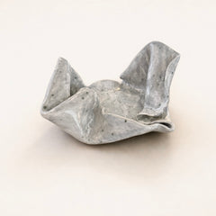 Small Wave Tray in Faded Gray with Speckles