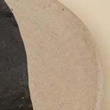 CousCous Tamegrout Half Natural/Black Platter