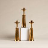Danish Quistgaard Solid Brass Candlestick