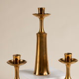 Danish Quistgaard Solid Brass Candlestick
