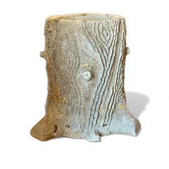 Cast Stone Faux Bois Garden Planter