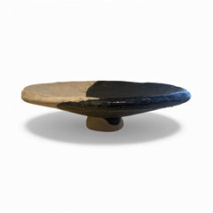 CousCous Tamegrout Half Natural/Black Platter