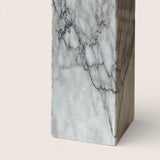 Nessen Mid-Century Modern Carrara Marble Table Lamp