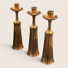 Denmark Quistgaard Solid Brass Candle Stick