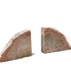 Petrified Stone Bookends