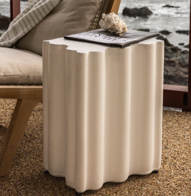 Cloud Side Table in White