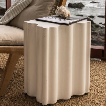 Cloud Side Table in White