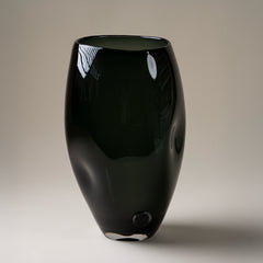 Helena Vase in Charcoal, Large