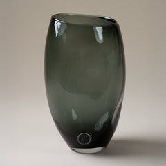 Helena Vase in Charcoal, Medium