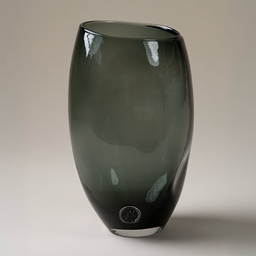 Helena Vase in Charcoal, Medium