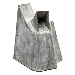 Tin Architectural Sculpture with Beautiful Patina