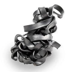 Handmade Ceramic Sculpture, Titled: Intertwined
