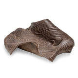 Handmade Wave Tray- Coco Matte Woodgrain