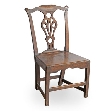18th Century English Oak Side Chair