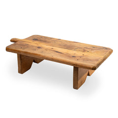 Rectangular Footed Wood Boards, VIntage