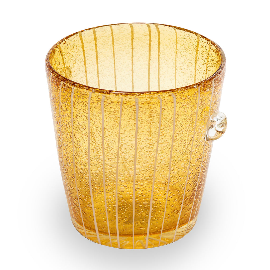 Vintage Italian Murano Glass Ice Bucket