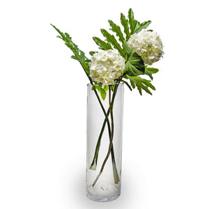 Handblown High Cylindrical Vase